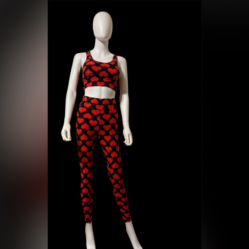 Legging and matching bra set